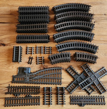 Konvolut Fleischmann Spur O Schienen Weichen Prellbock Anschlussgleis 120 Teile