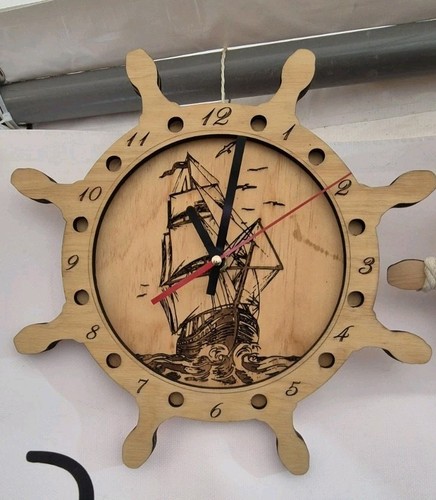 Wanduhr holz - wanduhr,
