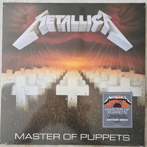 Metallica vinyl master of - metallica,