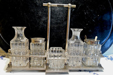 Antikes art deco menage - art-deco-:,
