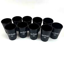 Jack Daniels Old No7 Trinkbecher Kunststoff-Partybecher 0,3l schwarz (VE 10Stk.)