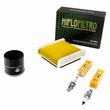 Wartungspaket für Kawasaki GPZ 500 S 1988-2003 Luftfilter+Ölfilter+Zündkerzen