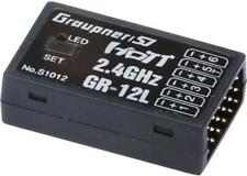 Graupner GR-12L 2,4GHZ 6Kanal HOTT EMPFÄNGER / S1012