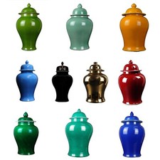 Elegant chinesisch deckel vase - elegant,
