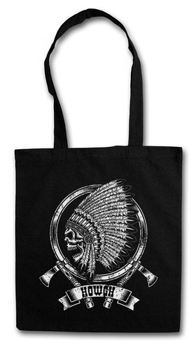 Dead indian chief stofftasche - dead,