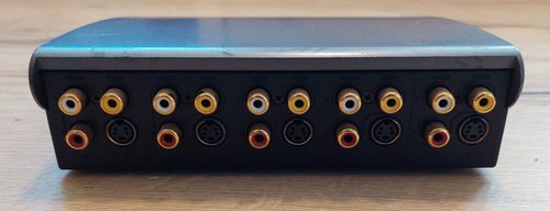 Saitek audio video selector - saitek,
