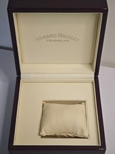 Armand Nicolet Uhrenbox Holz