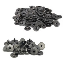 7mm Jeans Knopf Tack Messing