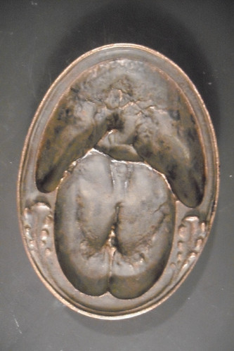 Bronze trittsiegel fährte - bronze,