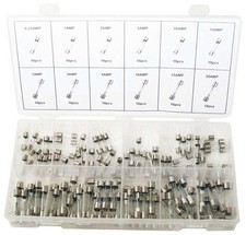 Glassicherungen Sortiment 0,25A - 20A Set Sicherung Gerätesicherungen 120-tlg.