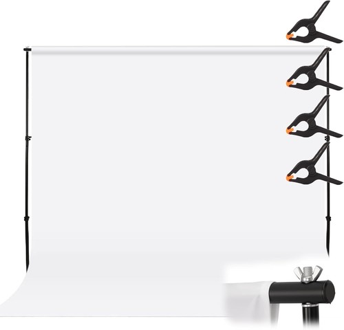 Fotohintergrund weiß 3x2m - fotohintergrund,