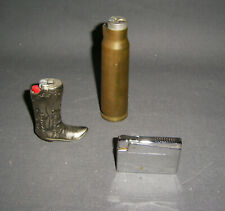 3 Feuerzeuge Marlboro Stiefel Kartusche Maggi Werbegeschenk