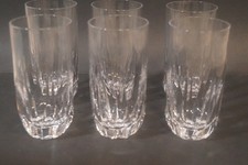 6 Wassergläser, Kristall Gläser