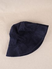 & Other Stories Fischerhut aus Cord Dunkelblau M