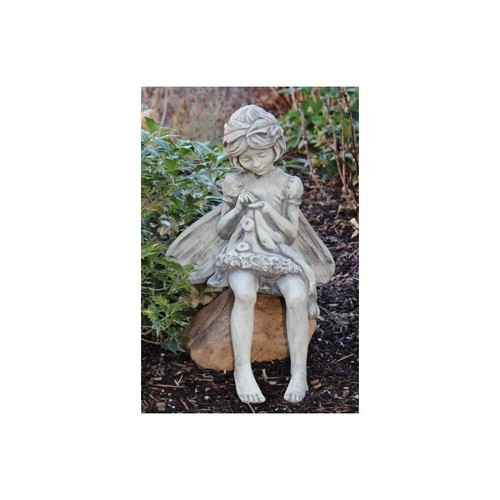 Steinfigur skulptur flower - steinfigur,