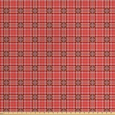 Kariert Gewebe als Meterware