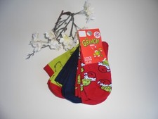 Socken The Grinch ❤ Strümpfe 3 Stück Motiv Socken Unisex Gr. 42 - 46 Dr. Seuss