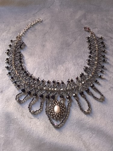 Choker halskette perlen - halskette,