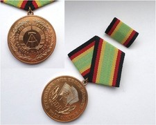 DDR NVA Stasi Orden Medaille Treue Dienste bronze-fa. East german army medal RDA