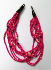 Damen Halskette - mehrreihig - ca. 50 cm - Vintage