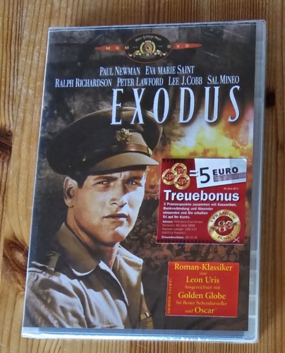Dvd exodus paul newman ovp - dvd,