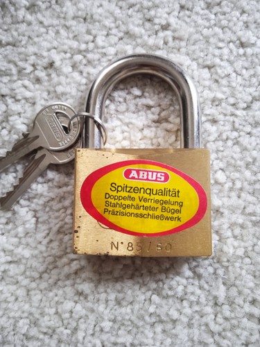 Abus vorhängeschloss 60 - vorhängeschloss, 85/60