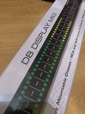 American Audio DB DISPLAY MKII Dezibel Monitor 1HE + XLR KABEL + KÄFIGMUTTERN