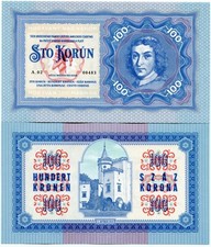 Tschechoslowakei 100 Kronen