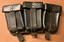 Org Leder Patronen Tasche