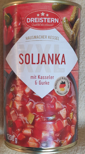 Dreistern soljanka mit kassler - dreistern,