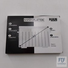 HAN Stützplatte DIN A5 quer, für HAN Karteitröge und Karteikästen, Lernbox, Lern