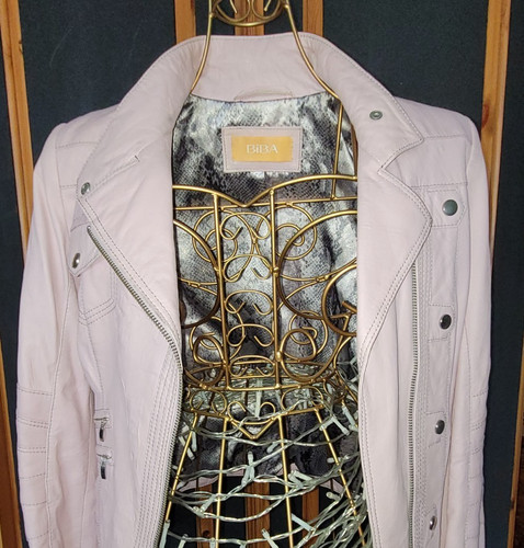 Lederjacke damen 34 s - gr., 34,