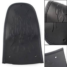 Motorrad Kotflügel Leder Heckfender Bib Pad für Harley Dyna Fat Bob Street Glide