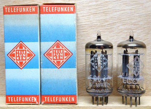 Pair telefunken ecc82 - |, über