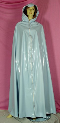 Cape mantel babyblau pvc neu - babyblau,