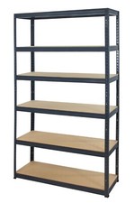 Metallregal Steckregal Werkstatt Lager Breite 150 cm alle Tiefen /Grau HGG