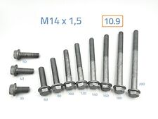 1 Stück Schraube MBN 10105 M14x55 (M14x1,5x55) 10.9 hochfest Zinklamelle