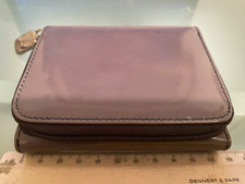 FURLA Geldbörse/Portemonnaie Leder Grau Ungebraucht,Foto u. Beschr.