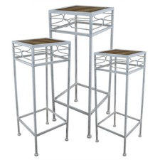 Blumenhocker beistelltisch - blumenhocker,