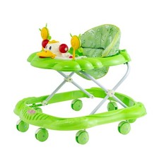 Lauflernwagen Babywalker mit Spielset Lauflernwagen Gehfrei Baby Kinder GREEN
