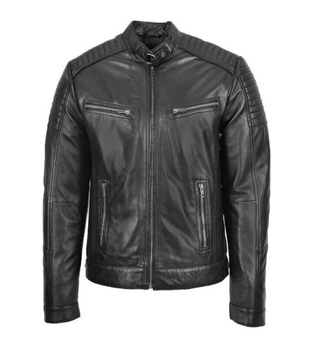 Herren echt lammleder leder - lammleder,
