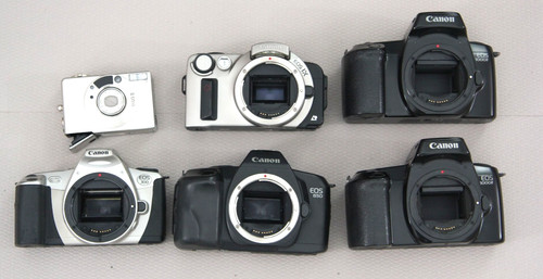 Konvolut canon analoge - canon,
