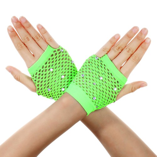 Netzhandschuhe damen strass - netzhandschuhe,