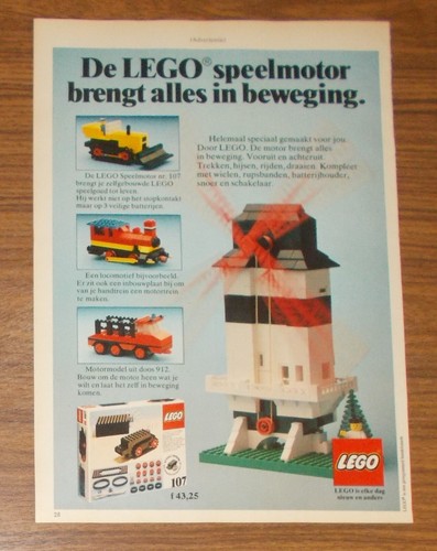 Seltene werbung lego basic - werbung,