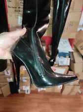 Latex gummi Overknee Stiefel  schwarz  42 43 44 45 46 47 *408 Bolingier Poland