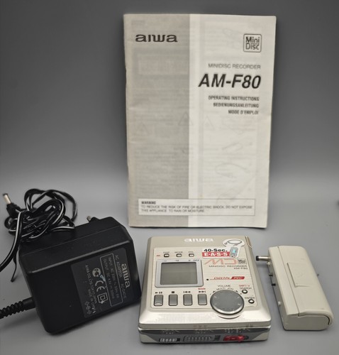 Minidisc recorder aiwa - minidisc, am-f80