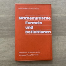 Mathematische Formeln und