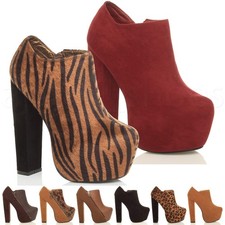 Damen Sehr Hohe Blockabsatz