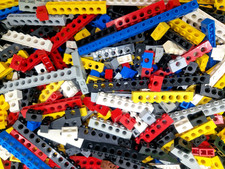 100 Teile Lego Technic Lochbalken Lochstangen gemischt Technik