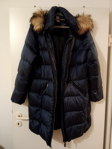 Blauer damen mantel von comma - blauer,